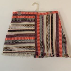 Zara Fringe Skirt